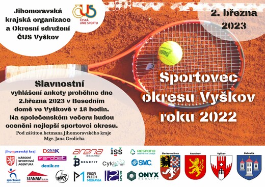 Sportovec okresu 2022 Sportovec okresu 2022